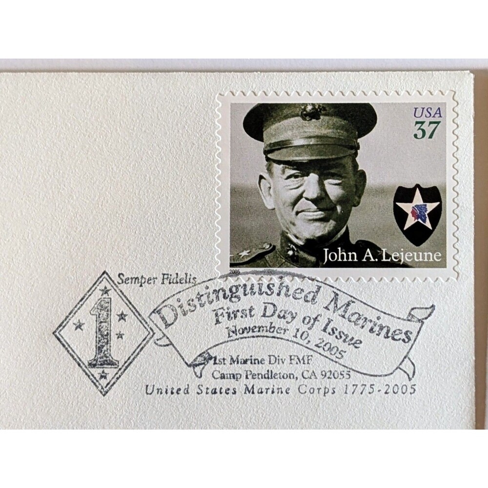 USPS Distinguished Marines 2005 First Day of Issue FDC Envelopes Lot of 3 - Picture 4 of 5
